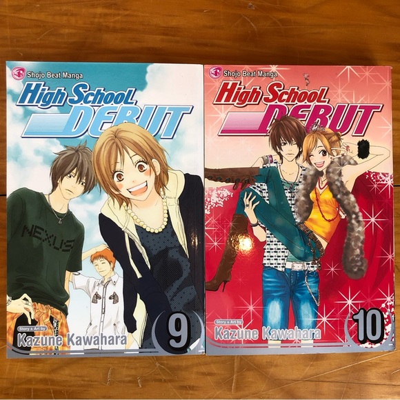 High School Debut Manga Volume 1-10 Kazune Kawahara Shojo Beat Romance Teen - Picture 14 of 15